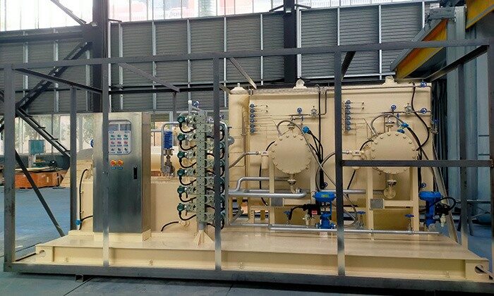 2-to-1 integrated skid instrumentation control