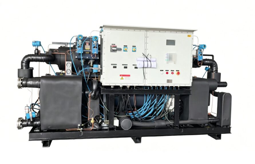 screw chiller industrial cooling unit