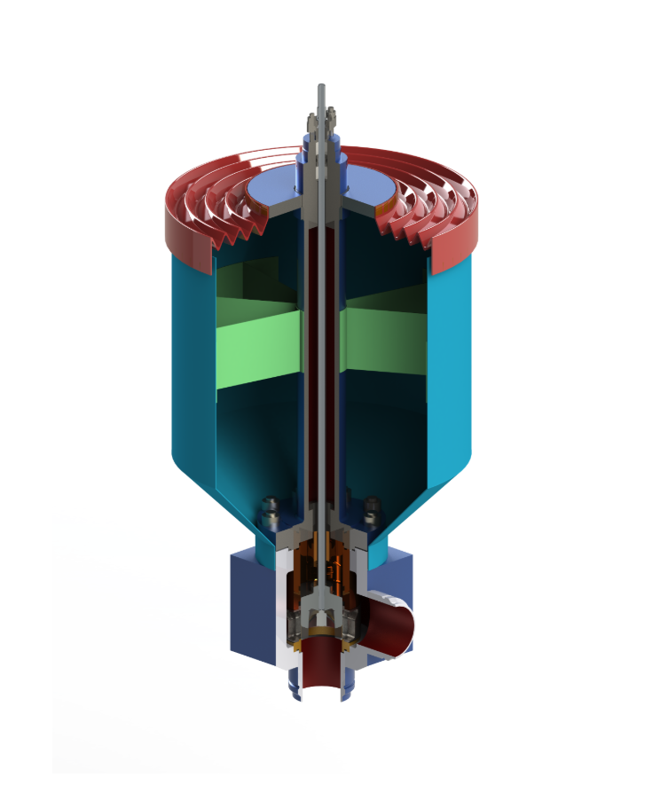 GA520 low temperature aluminum cage angle valve