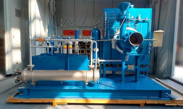 1-to-1 integrated skid without instrumentation control