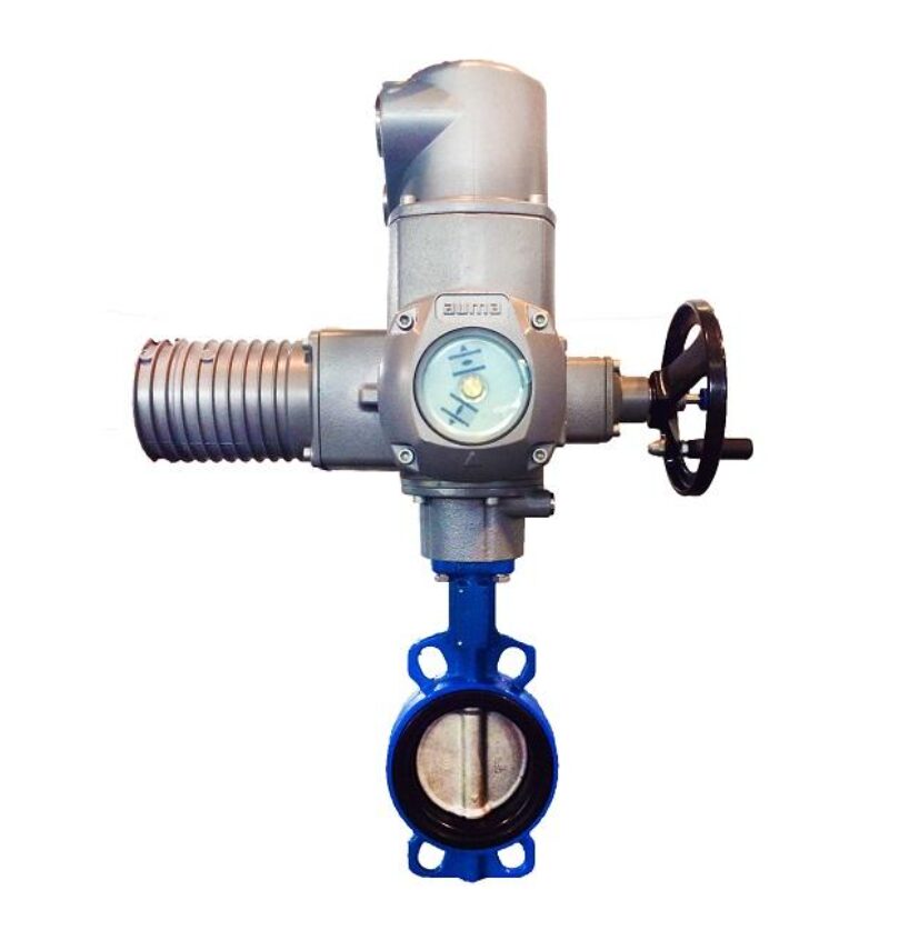 BT420 rubber lined butterfly valve