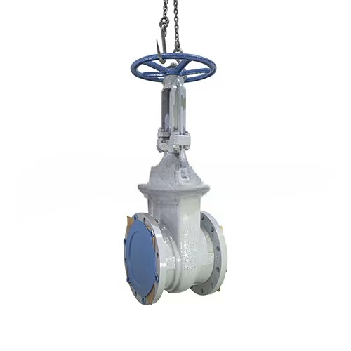 Cast steel flanged gate valve